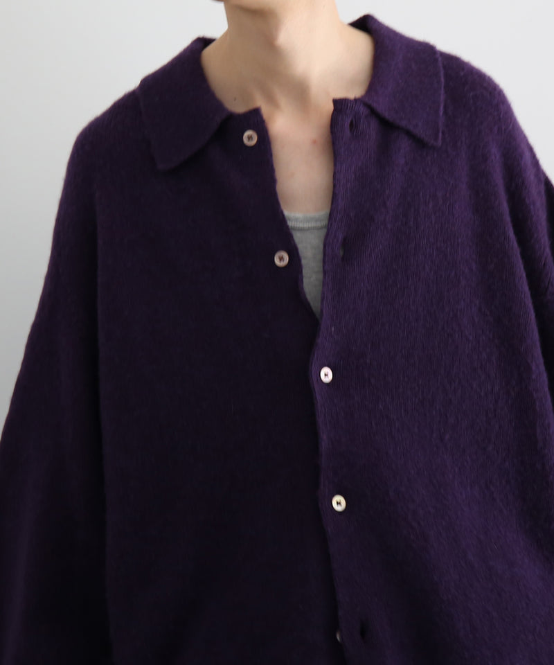 URU Knit cardigan "PURPLE"