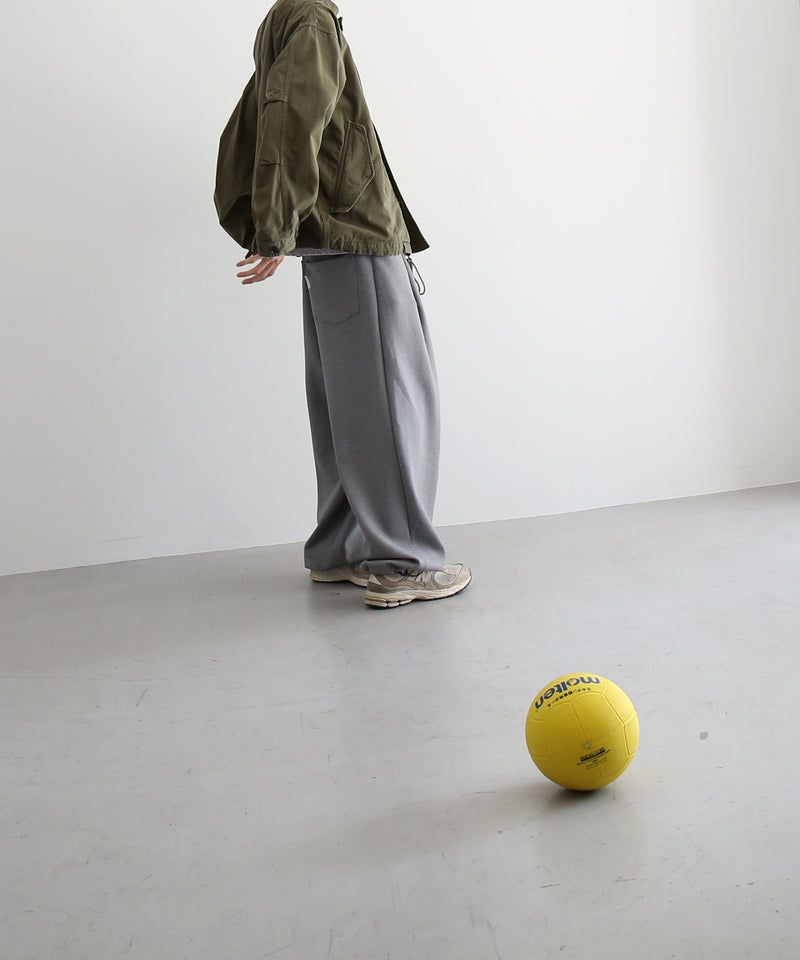 URU Organic compact chino - m-51 short blouson "D.KHAKI"