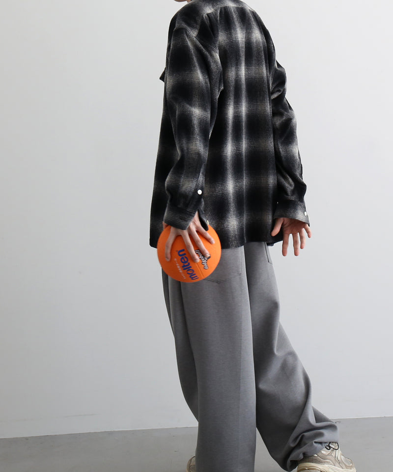 COTTON PAN Schaaf l/s oakland型 "BLACK×WHITE"