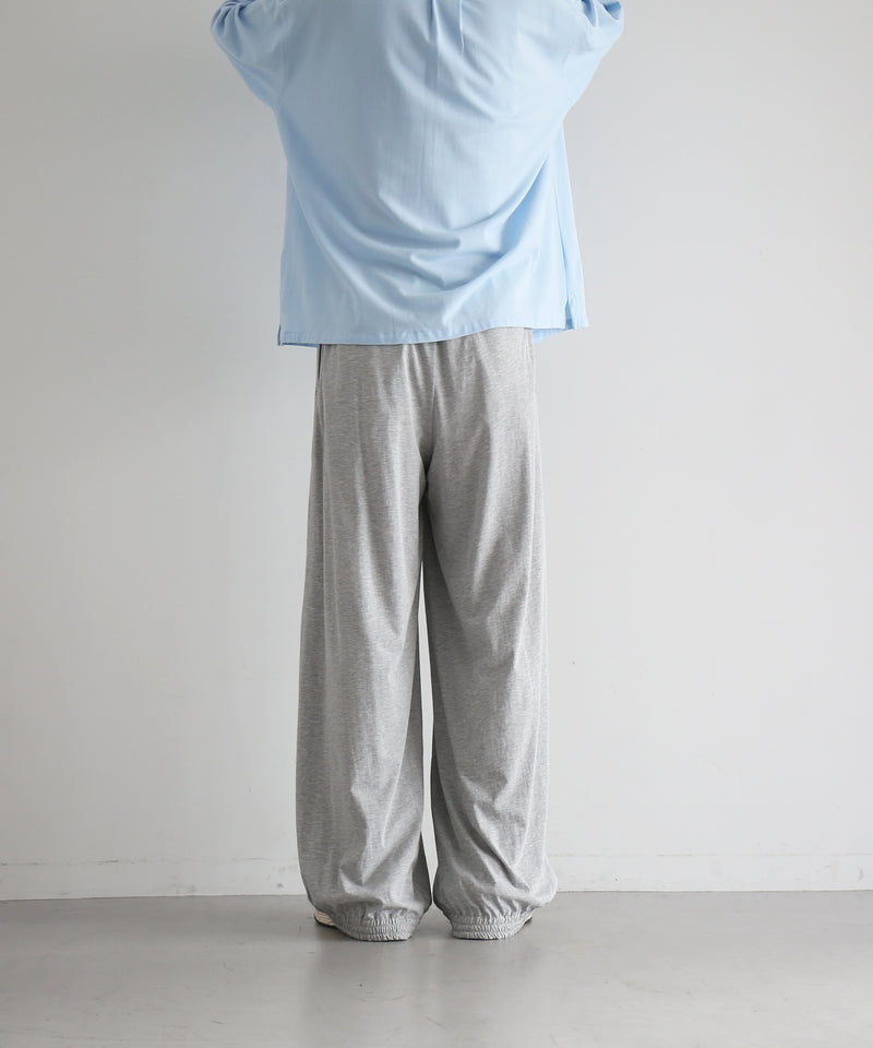 KAIKO Double wide easy pants "TOP GRAY"