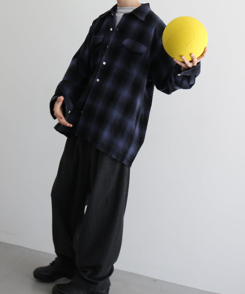 COTTON PAN Schaaf l/s oakland型 "BLACK×WHITE"