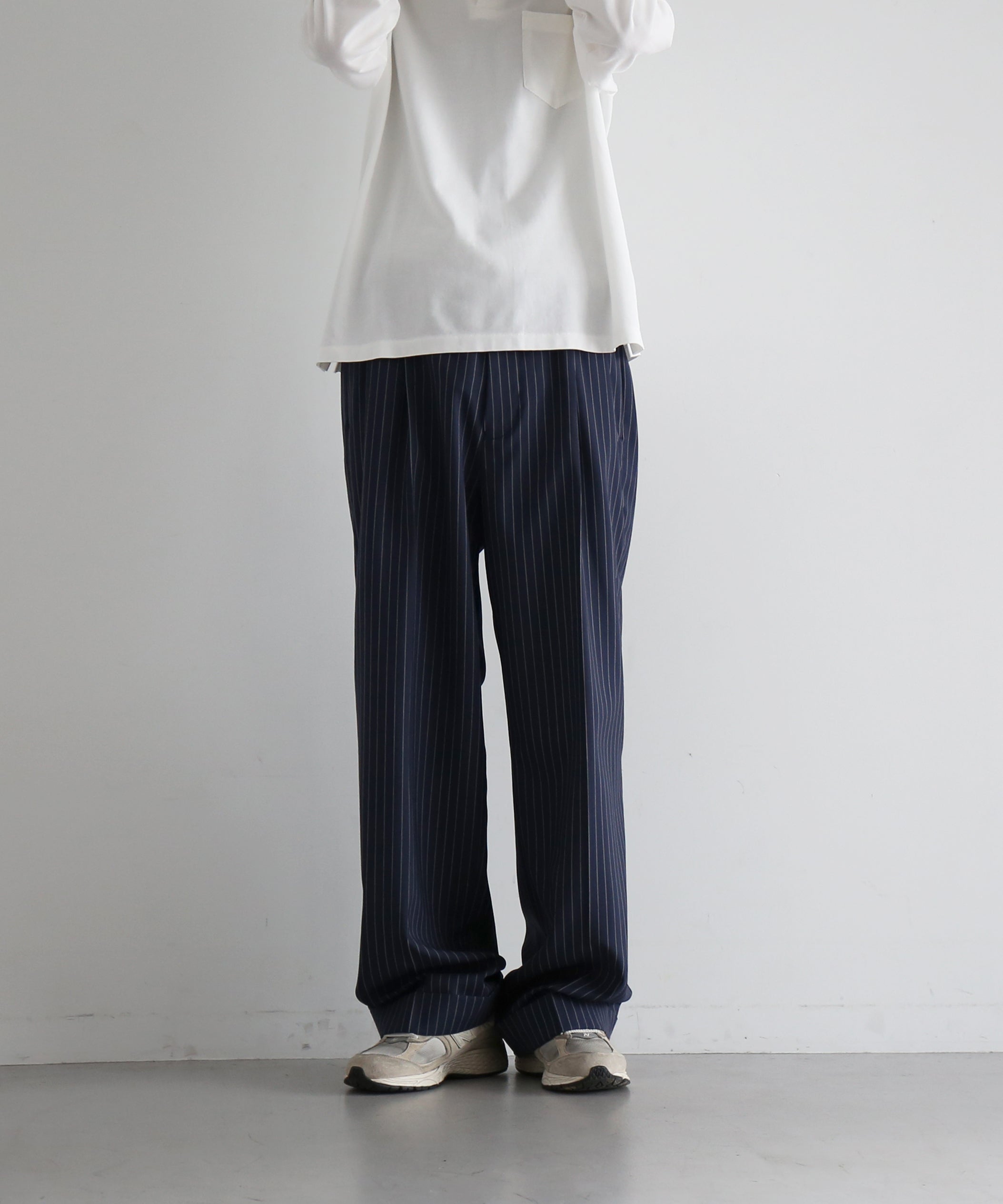 KAIKO【カイコー】Wool wide slacks 