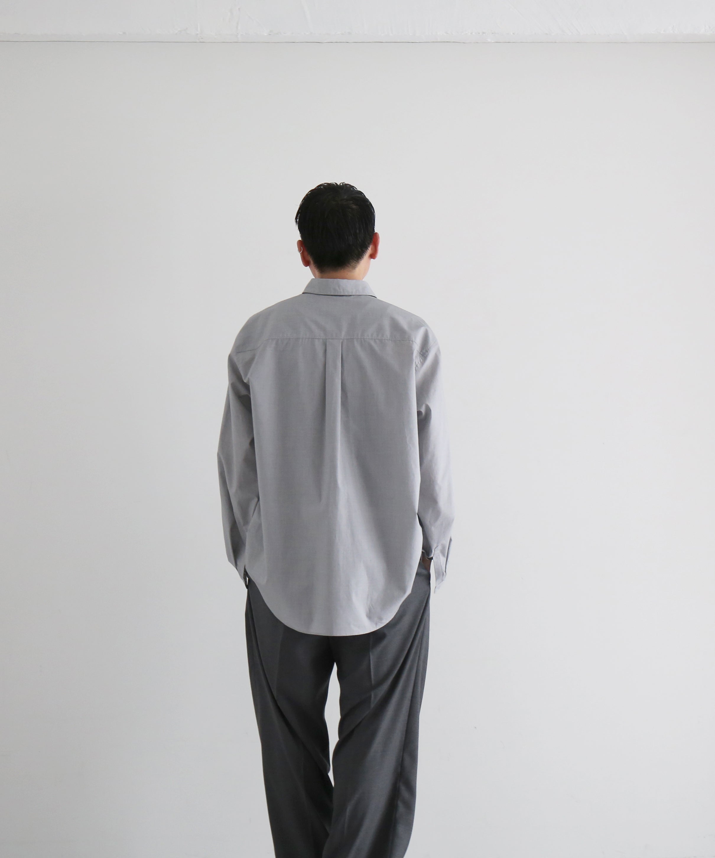 DIGAWEL Buttondown shirt "BLACK"