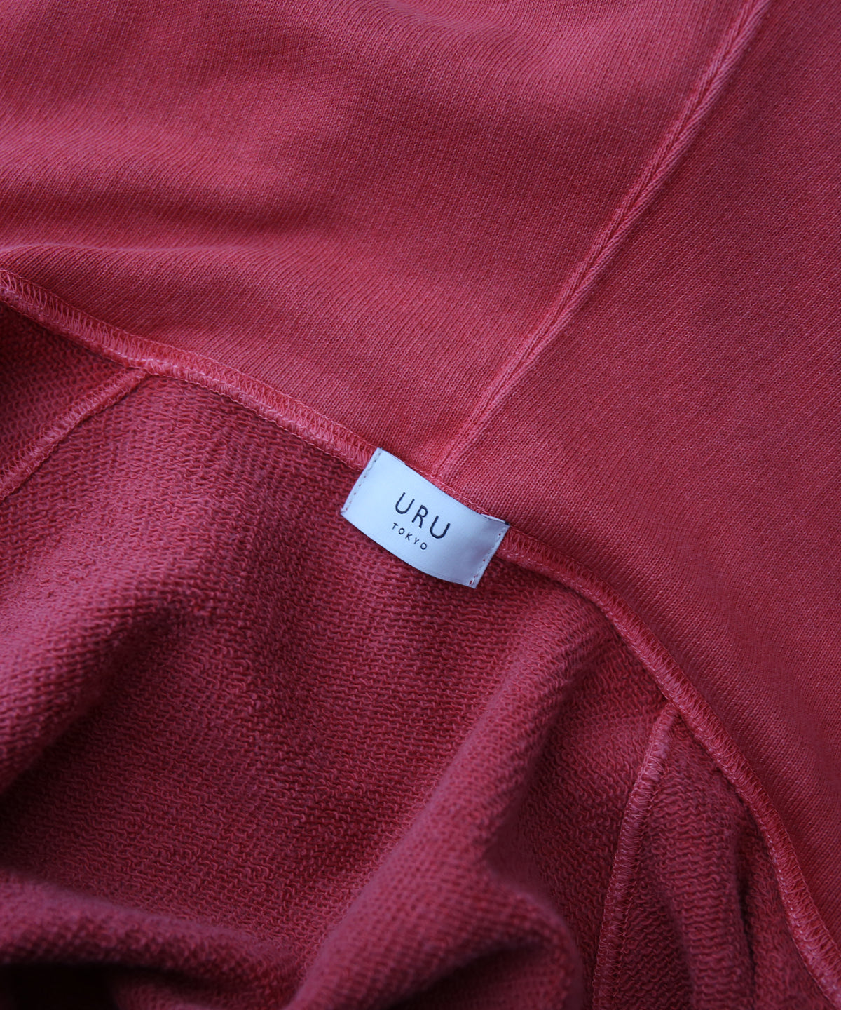 URU Zip up sweat "RED"