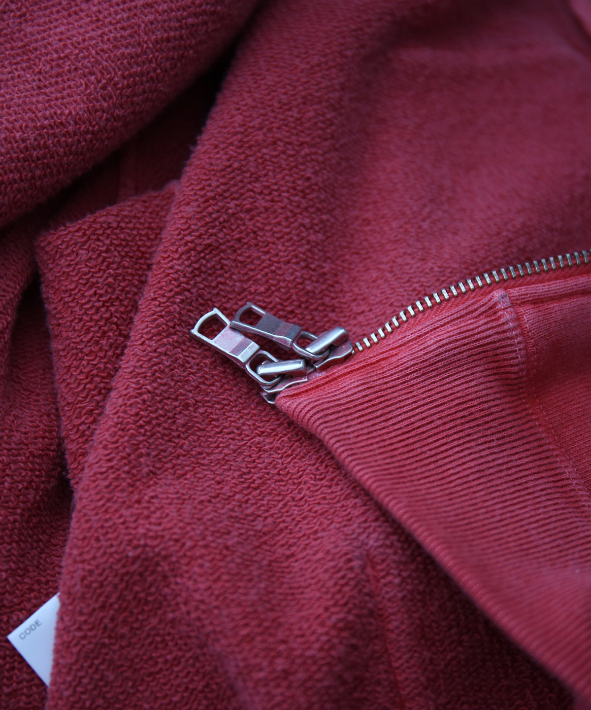 URU Zip up sweat "RED"