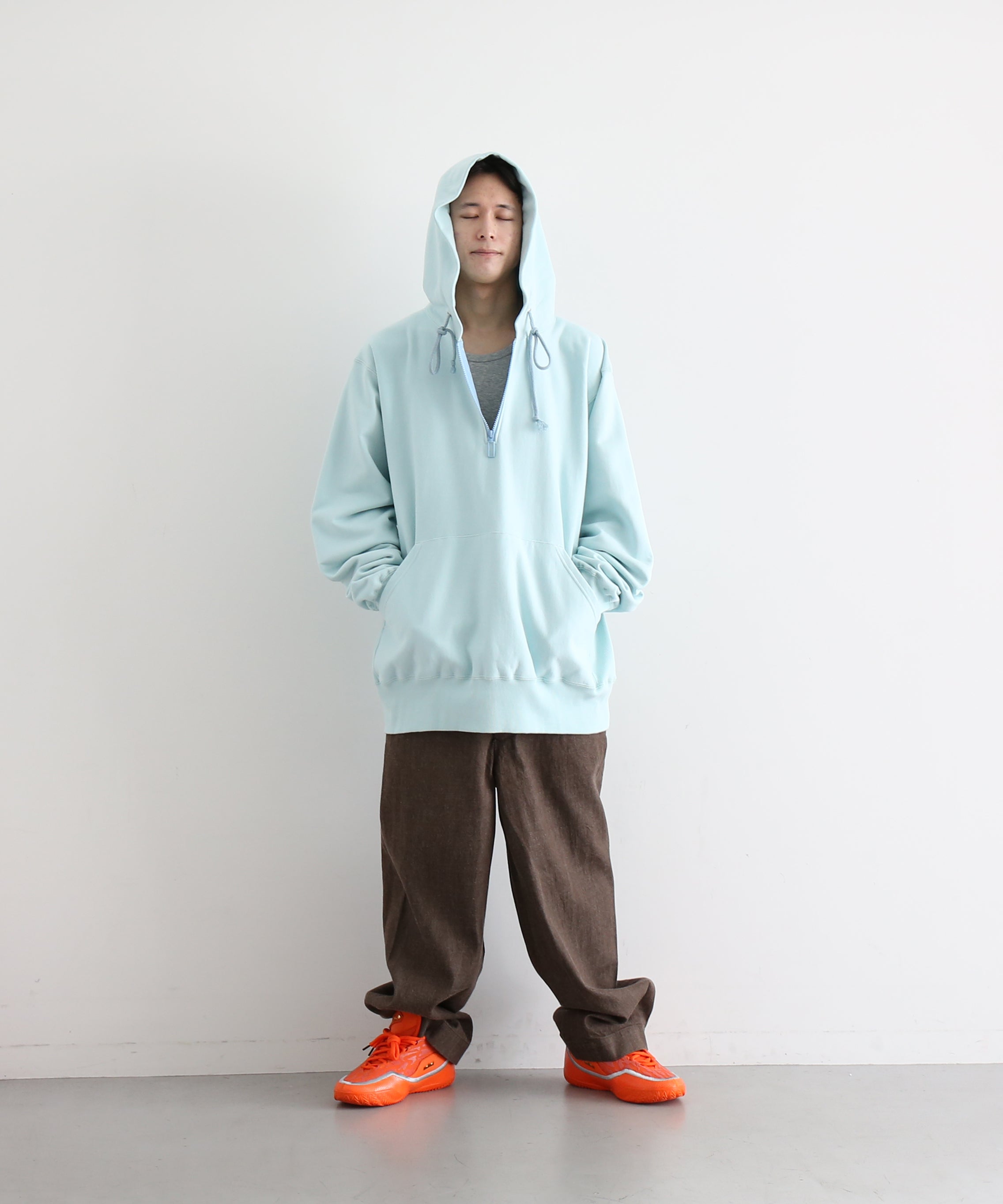 gourmet jeans Half zip hoodie "RAMUNE"