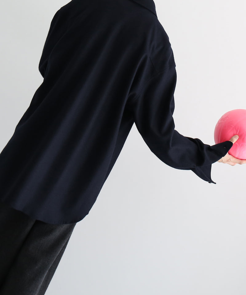 URU Shirt - cpo l/s shirt "NAVY"