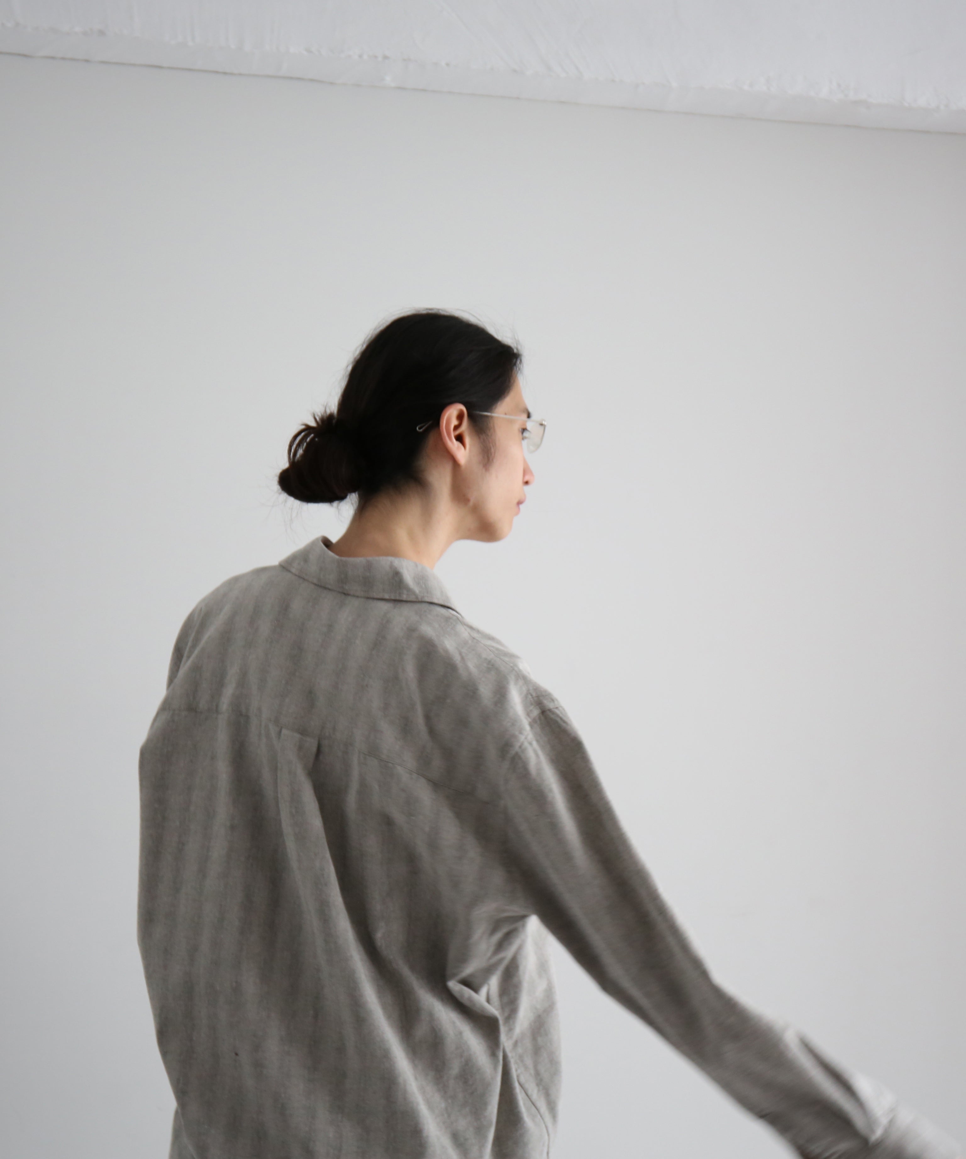 OUR LEGACY Above shirt "SAGE TRAIL CHECK DRYLINE WEAVE"