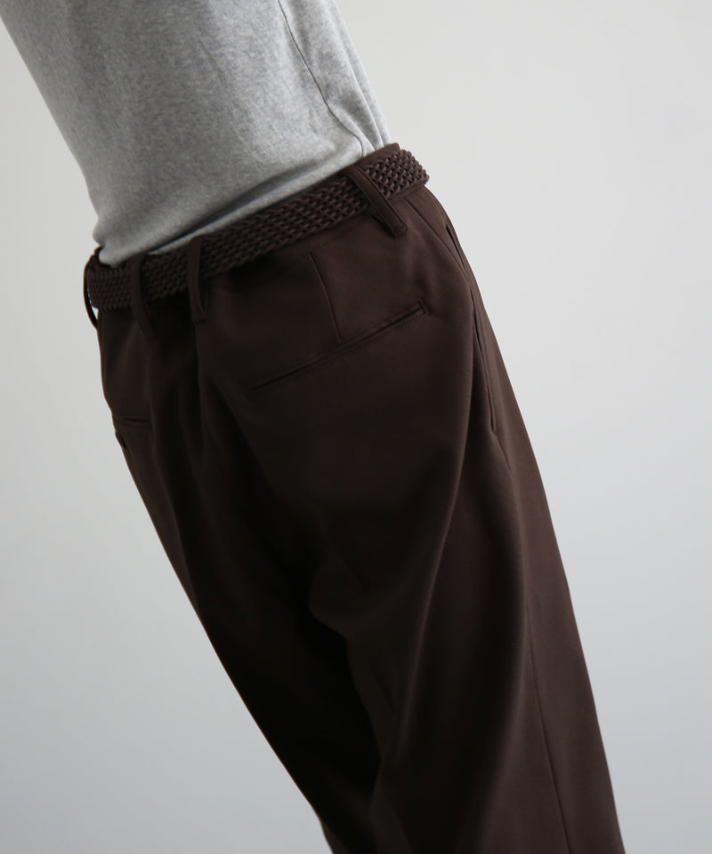 UNUSED Uw1203 straight slacks “BROWN"