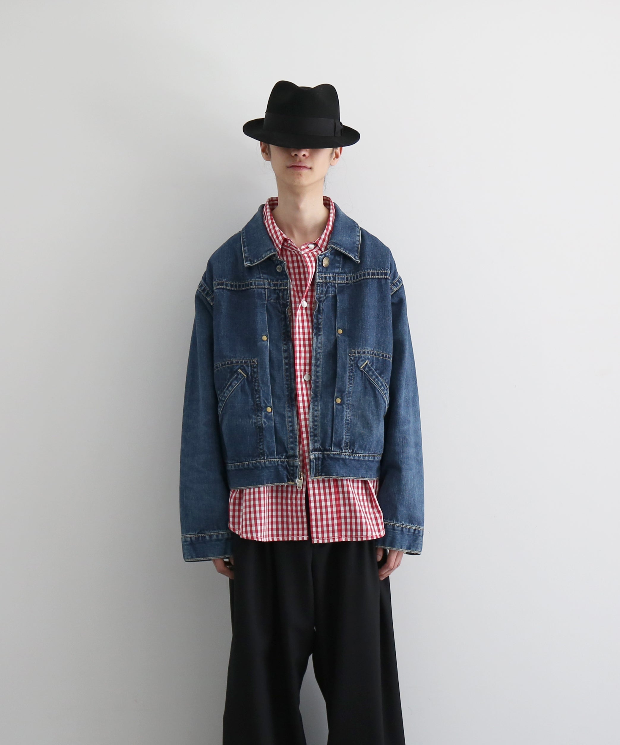 KOOKY ZOO Juvenile denim jacket type4 "INDIGO"