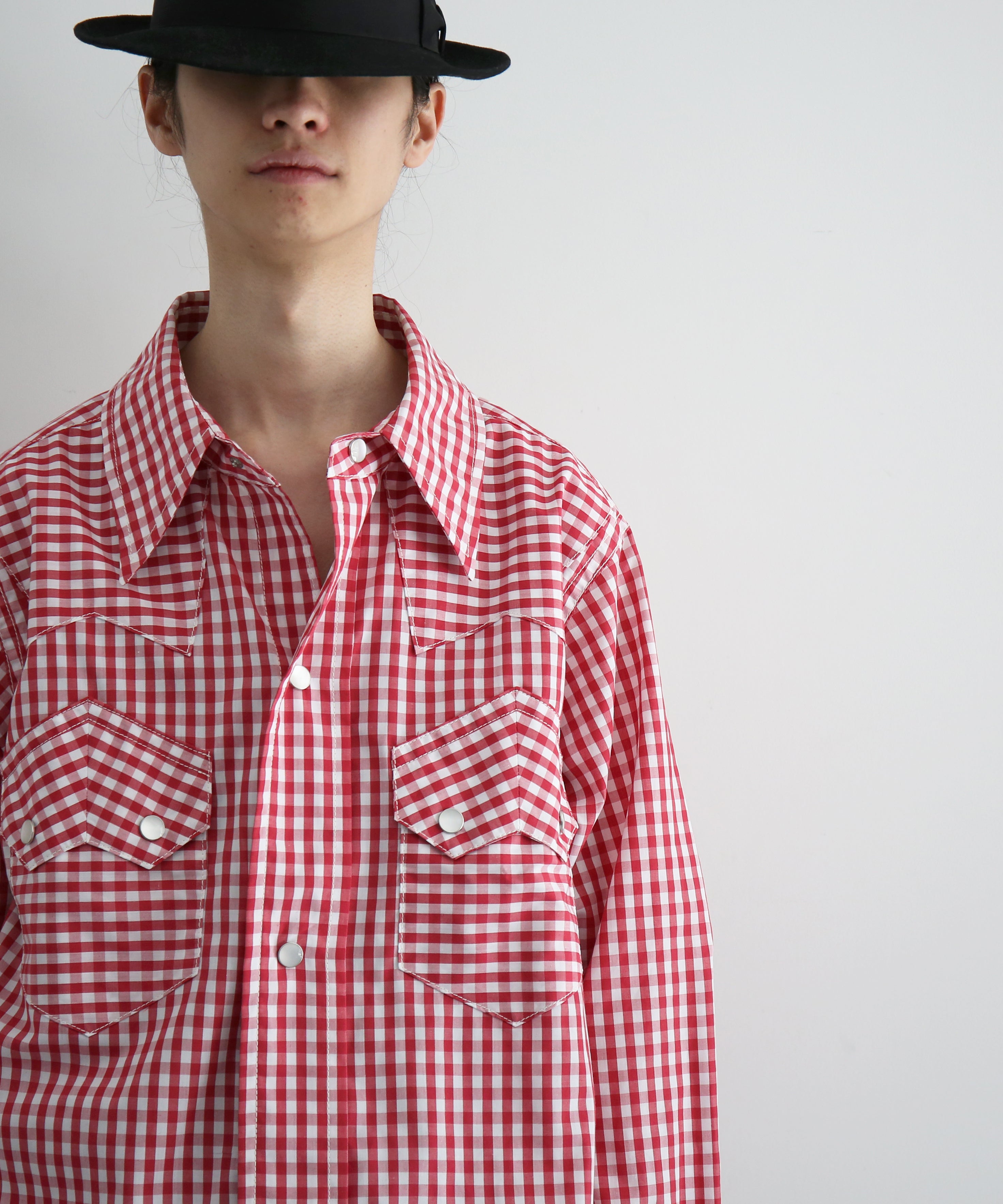 KOOKY ZOO Juvenile western shirt type3 "RED"