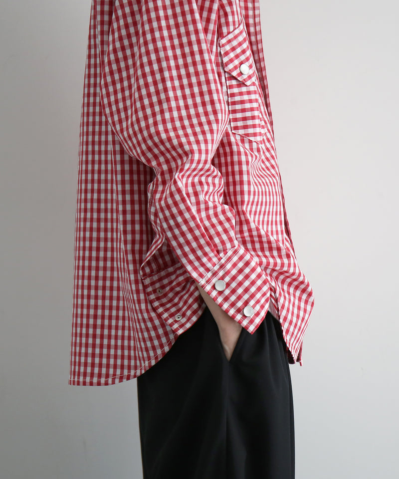 KOOKY ZOO Juvenile western shirt type3 "RED"