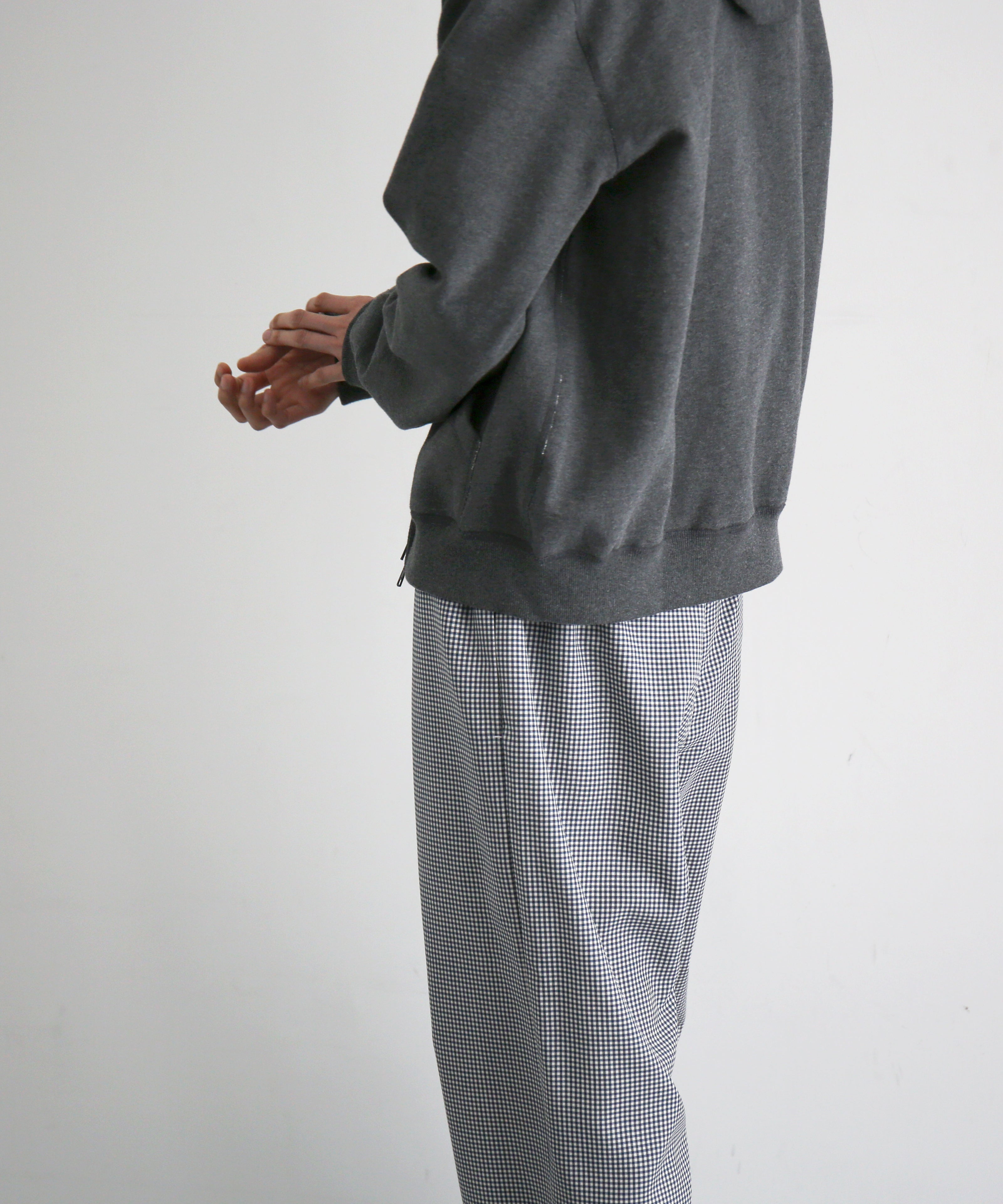 KAIKO Double zip parka "CHARCOAL TOP GRAY"