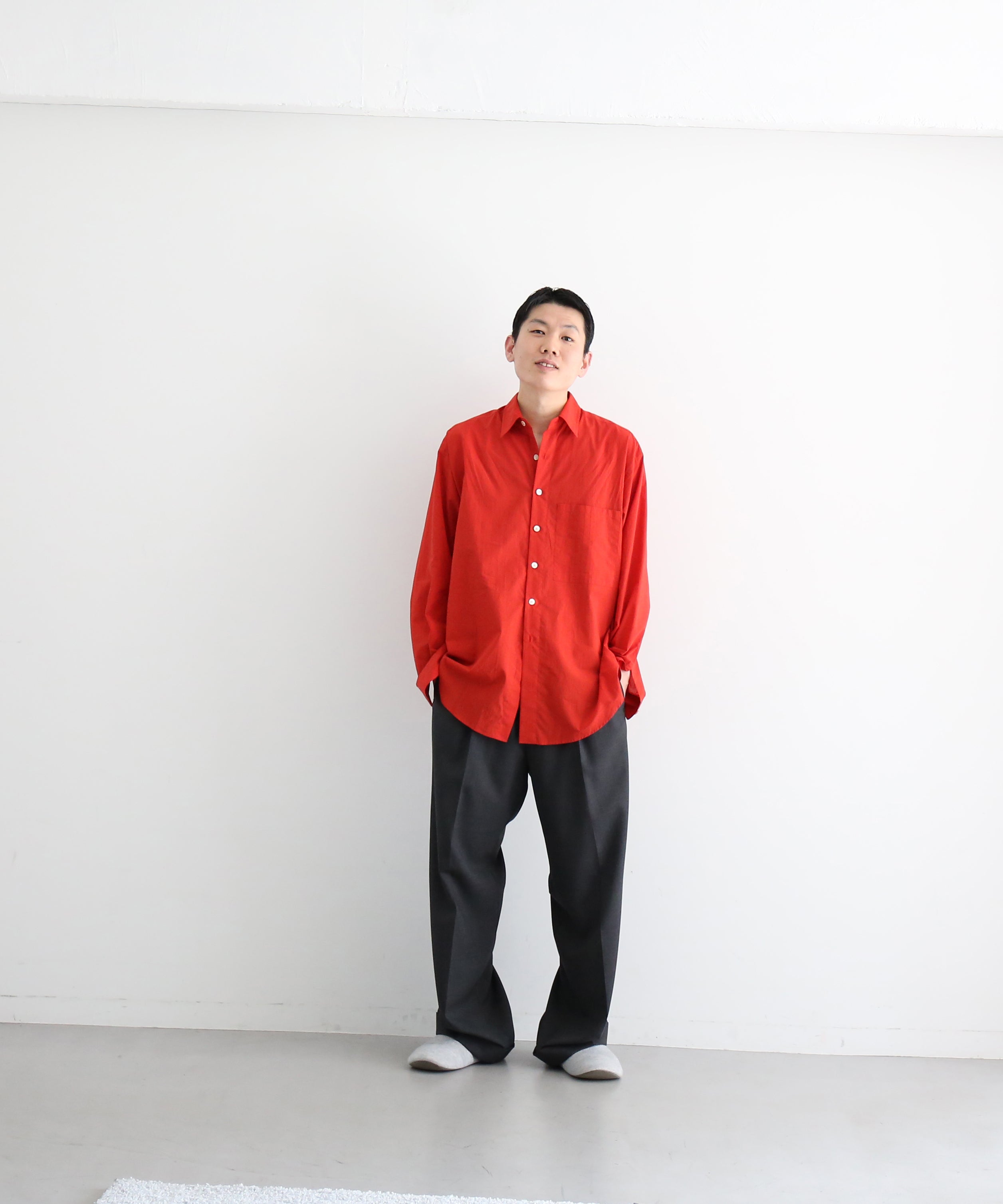 AURALEE【オーラリー】Super fine cotton lawn shirt 