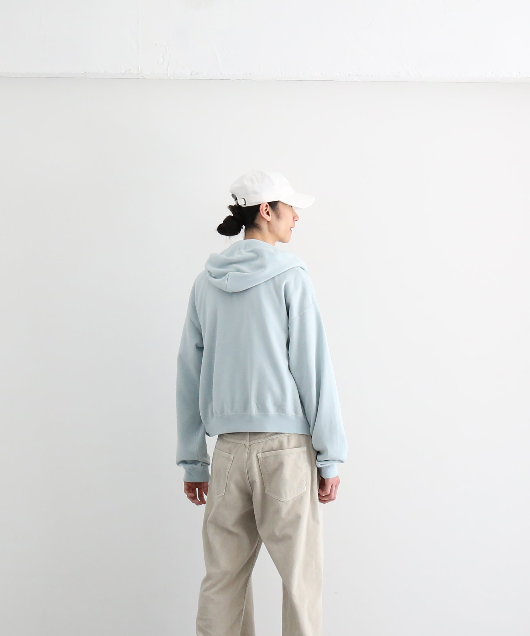 AURALEE【オーラリー】High twist light sweat zip parka 