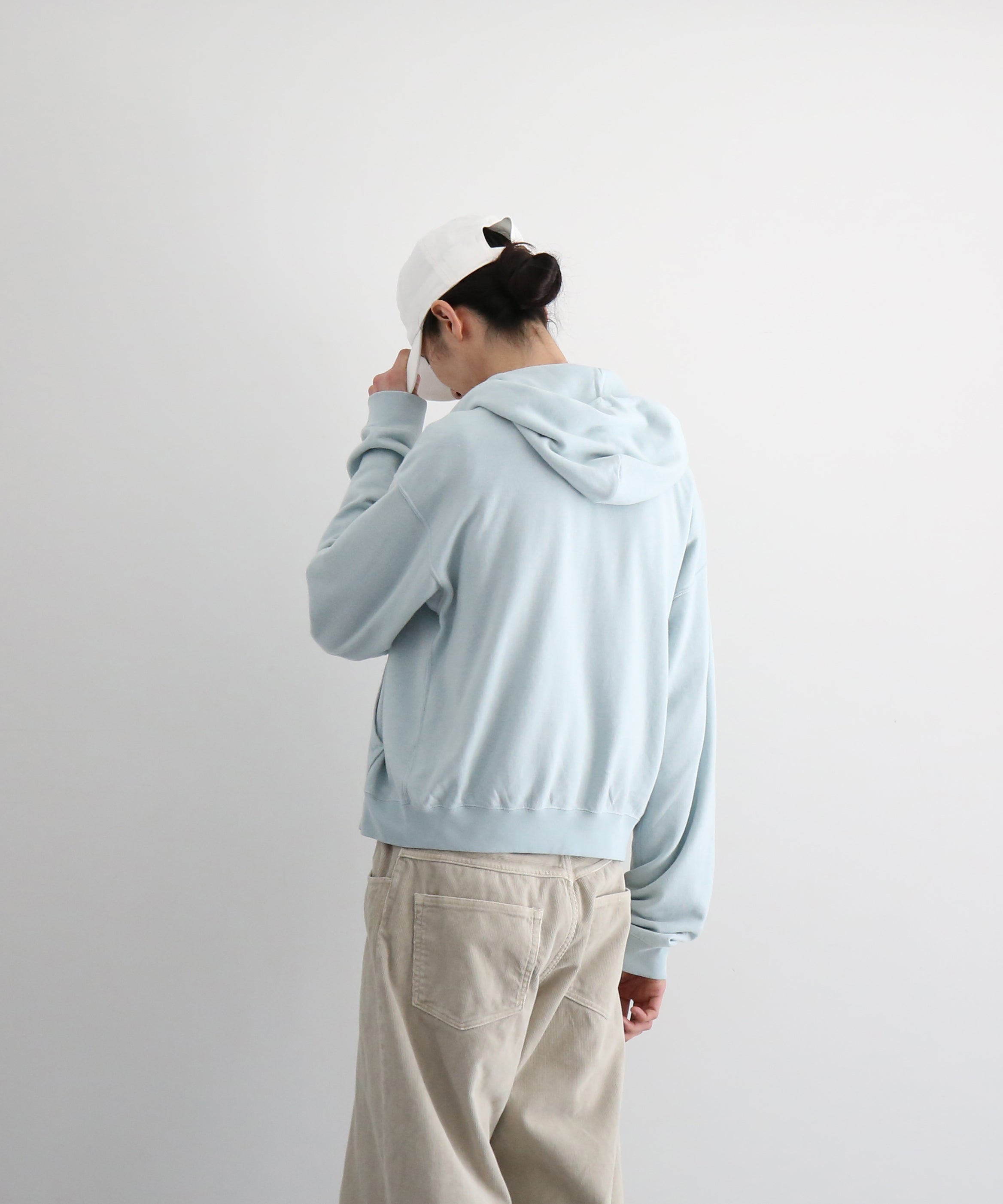 AURALEE【オーラリー】High twist light sweat zip parka 