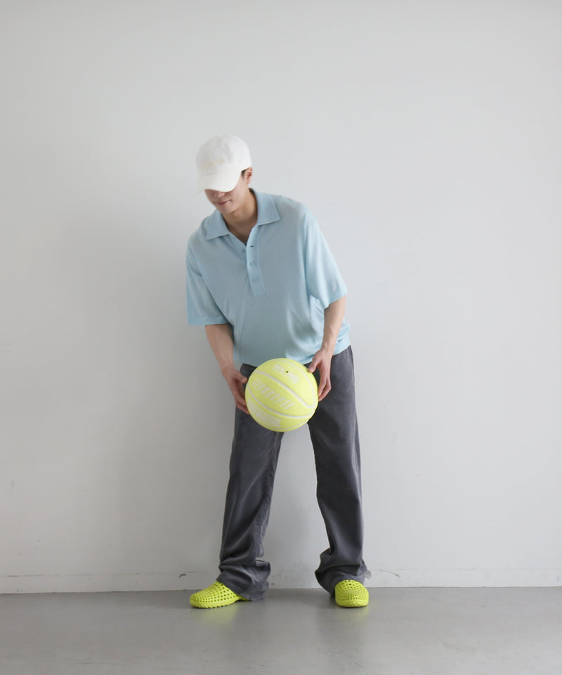 【EXCLUSIVE】crepuscule S/s polo "SAX"