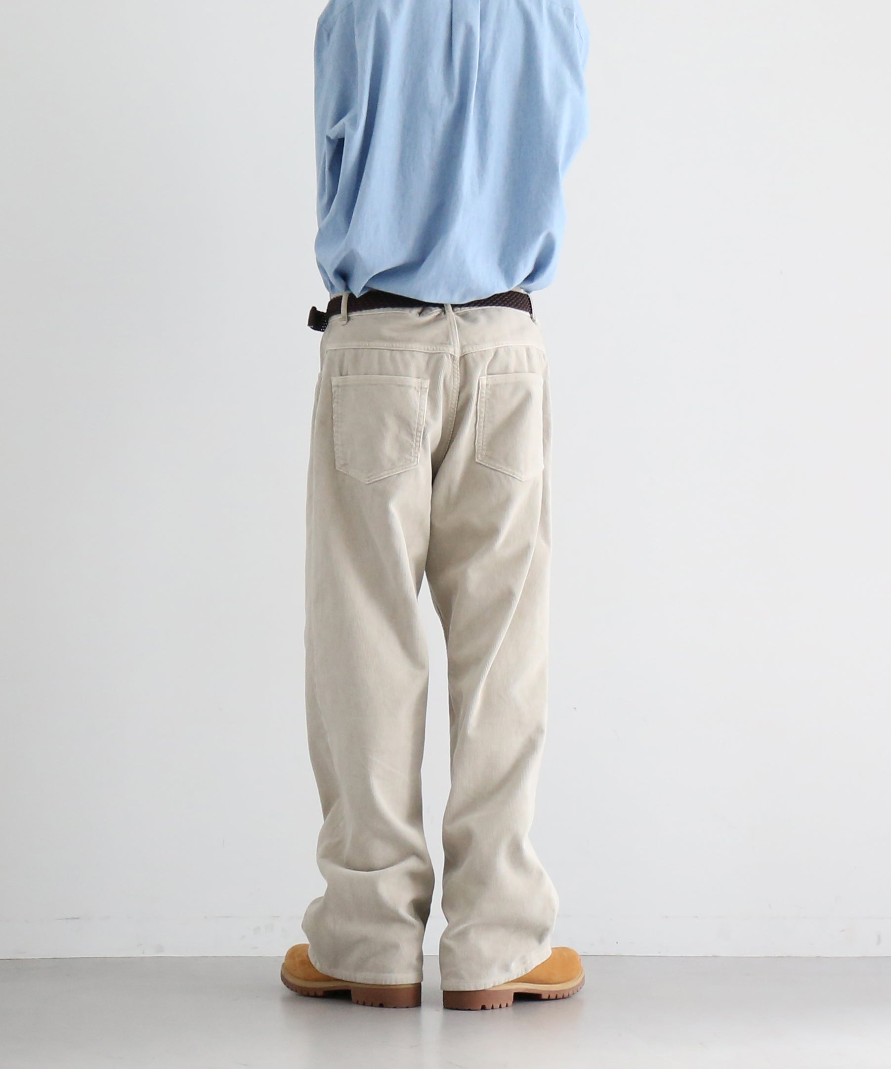 AURALEE【オーラリー】Garment-dyed finx corduroy 5p wide pants AURALEE【オーラリー】Garment-dyed finx corduroy 5p wide pants