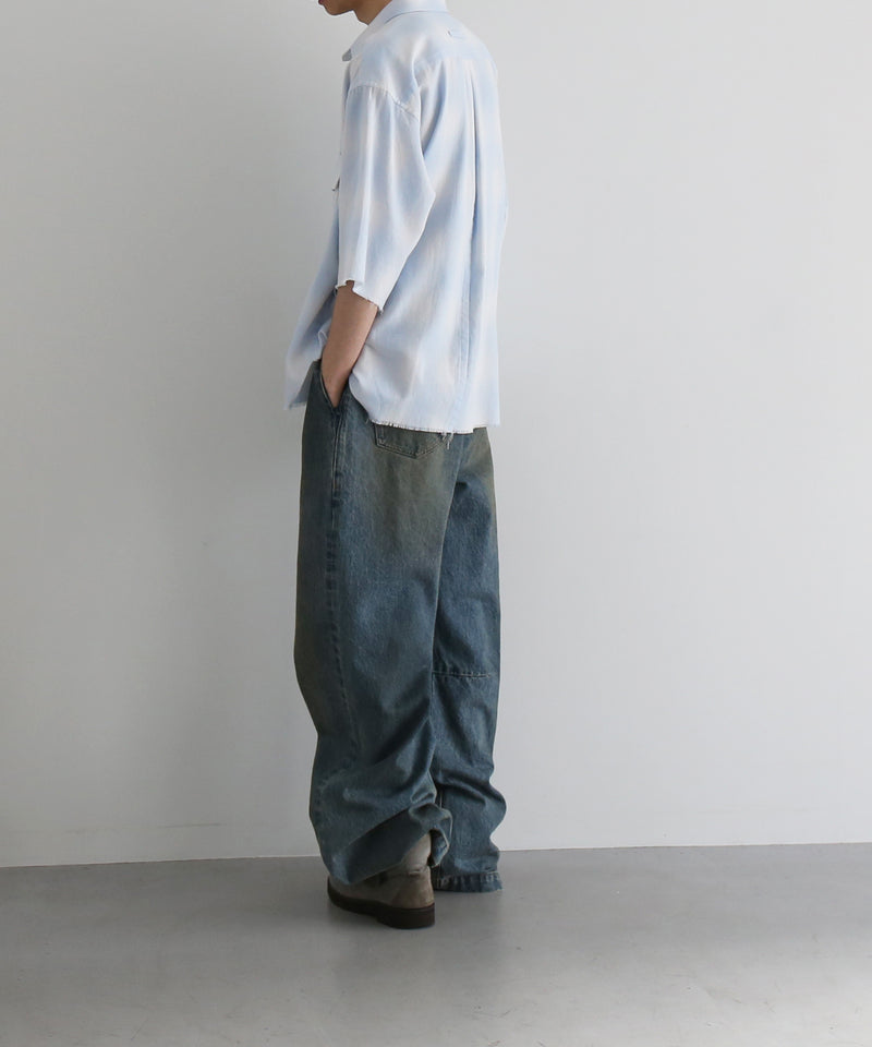 ensou. Left-handed shirt "A.SONIC BLUE"