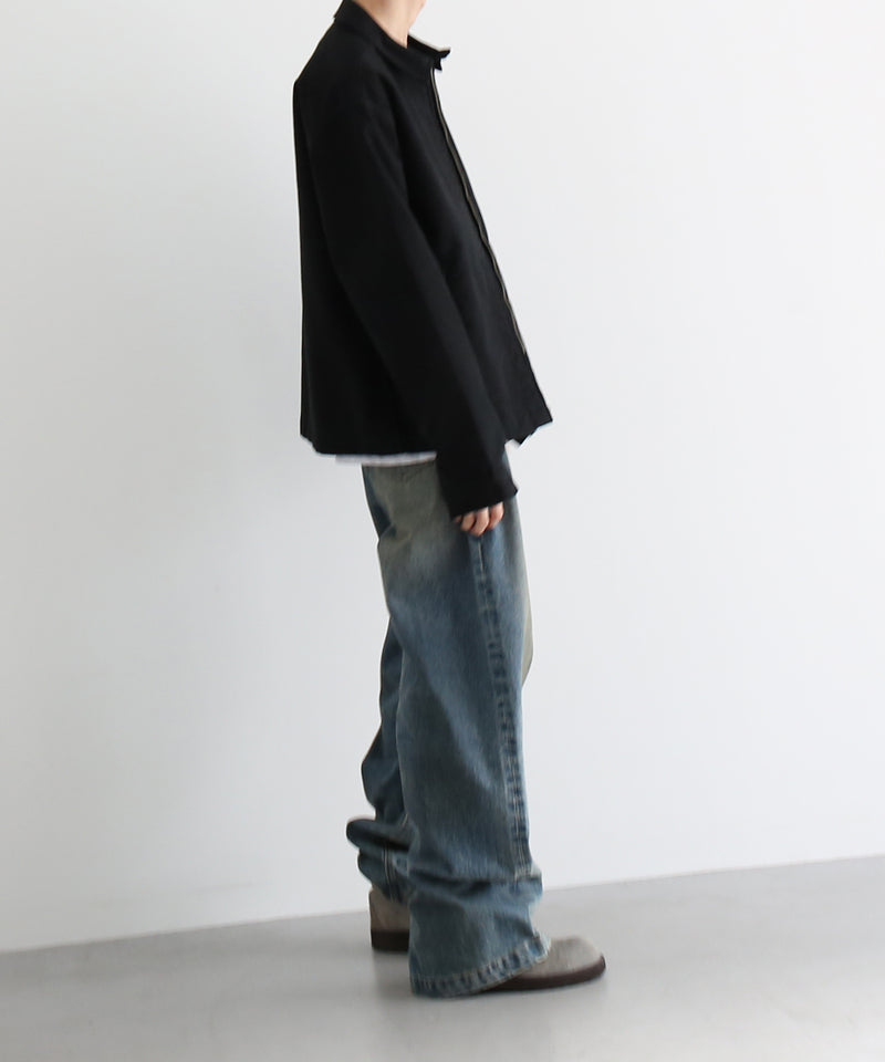 well Moleskin jacket "BLACK"