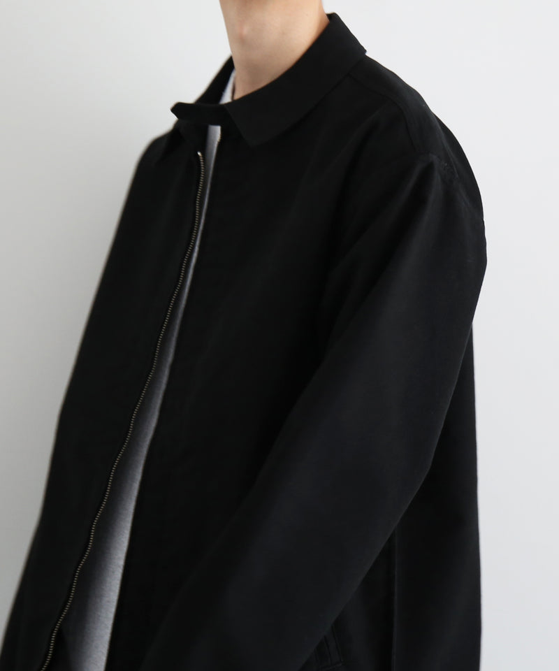 well Moleskin jacket "BLACK"