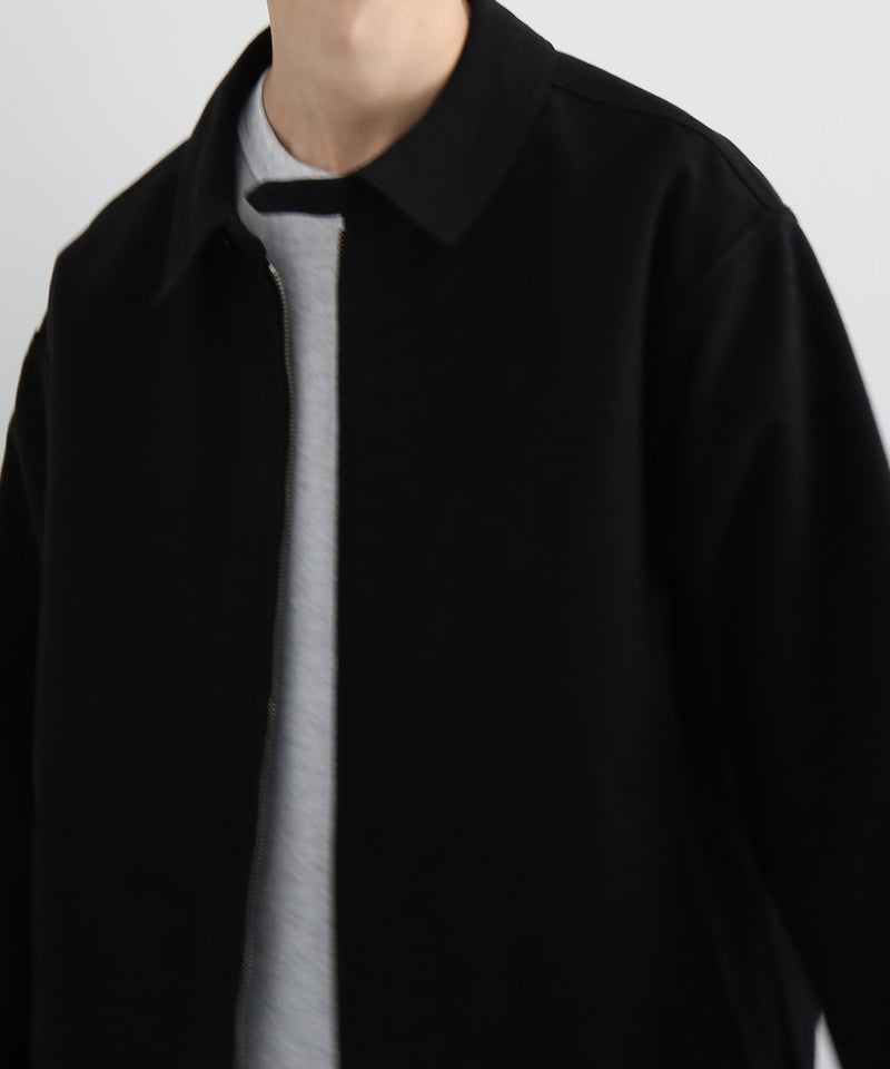 well Moleskin jacket "BLACK"