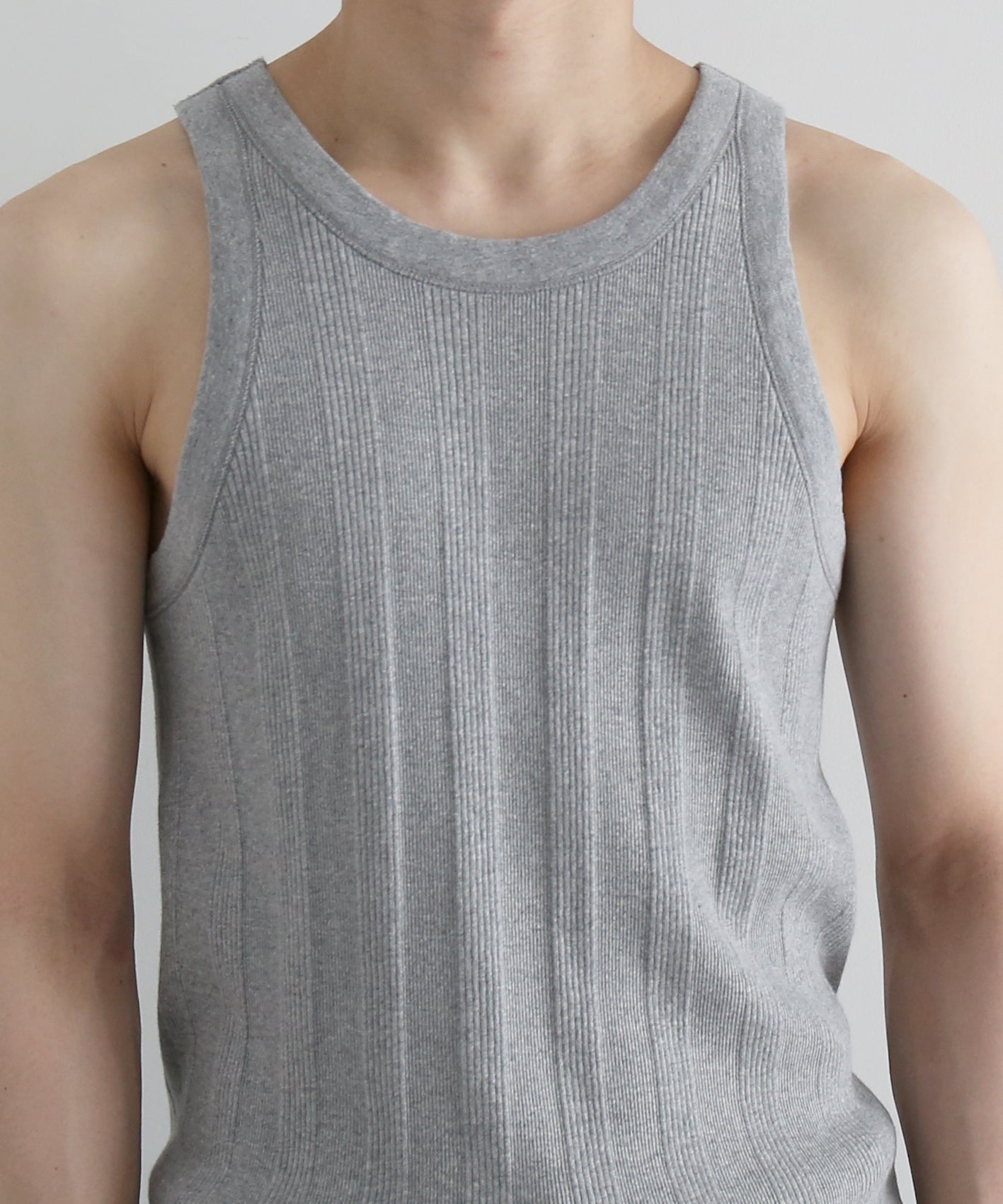 UNUSED Us2601 Tank top "HEATHER"