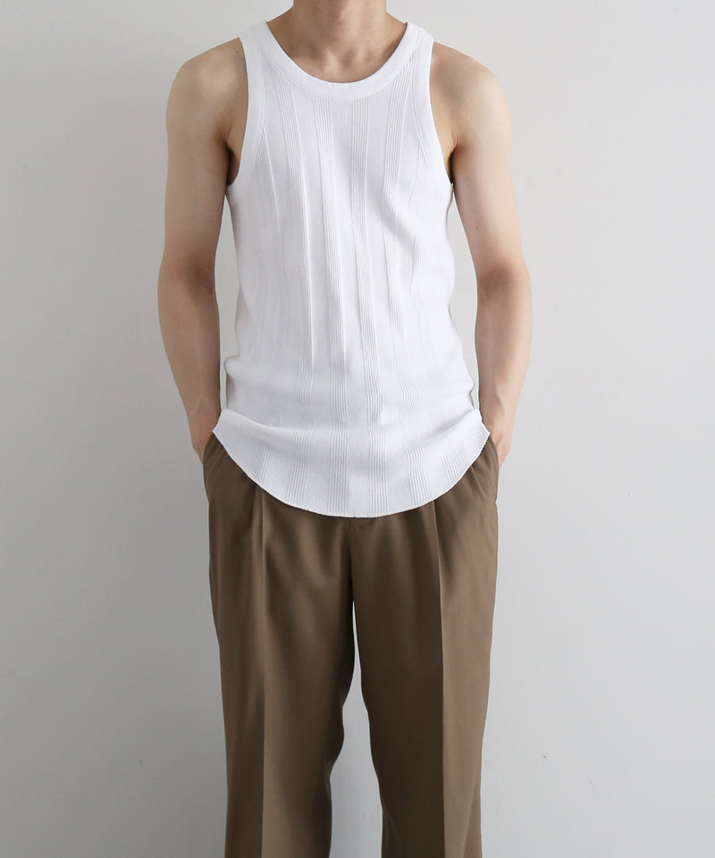 UNUSED Us2601 Tank top "WHITE"