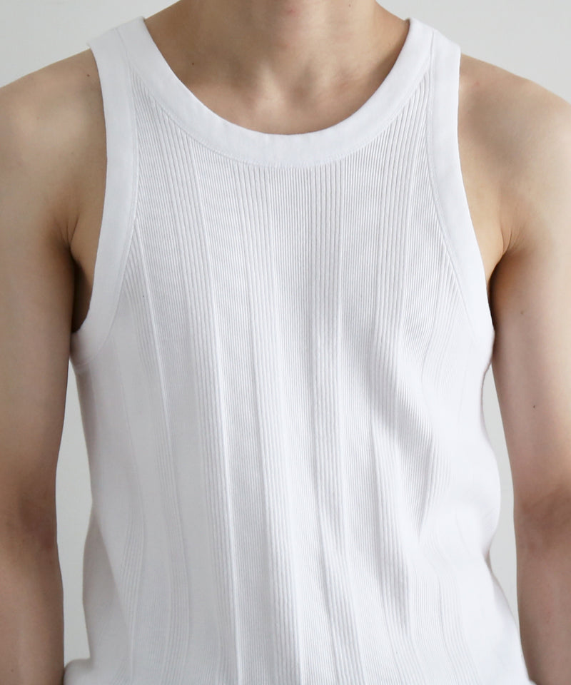 UNUSED Us2601 Tank top "WHITE"