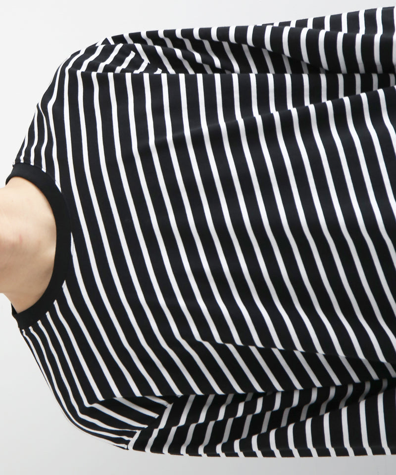 VOAAOV Border l/s tee "BLACK / WHITE"