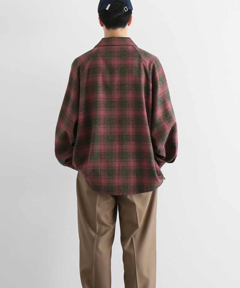 my beautiful landlet O/c check shirt "PINK"