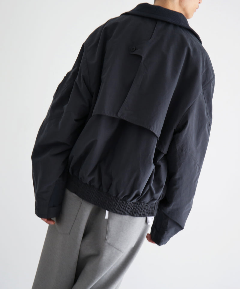 SAN SAN GEAR Bomber jacket “WASHED NAVY”