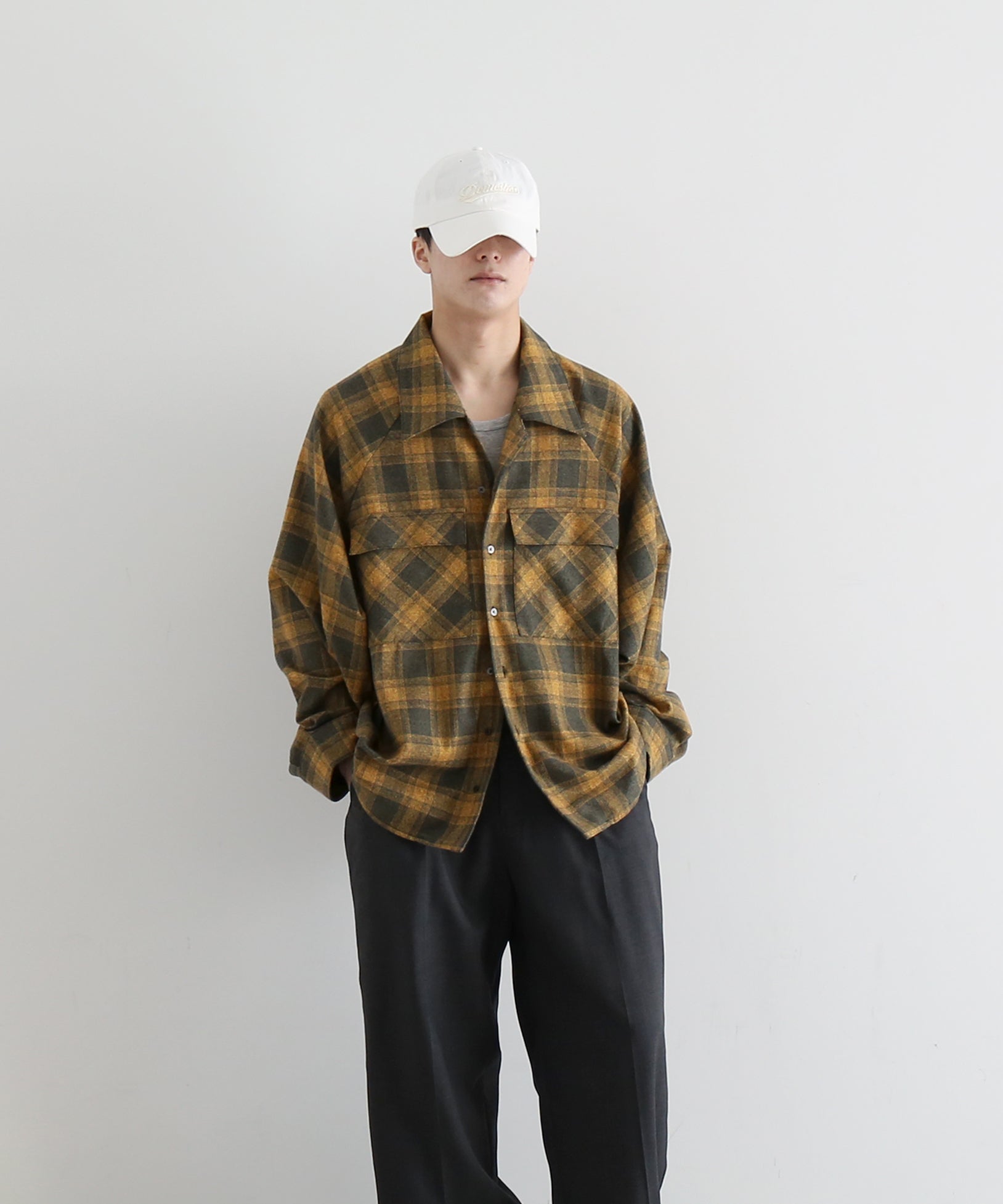マイビューティフルランドレット　シャツ my beautiful landlet【マイビューティフルランドレット】O/c check