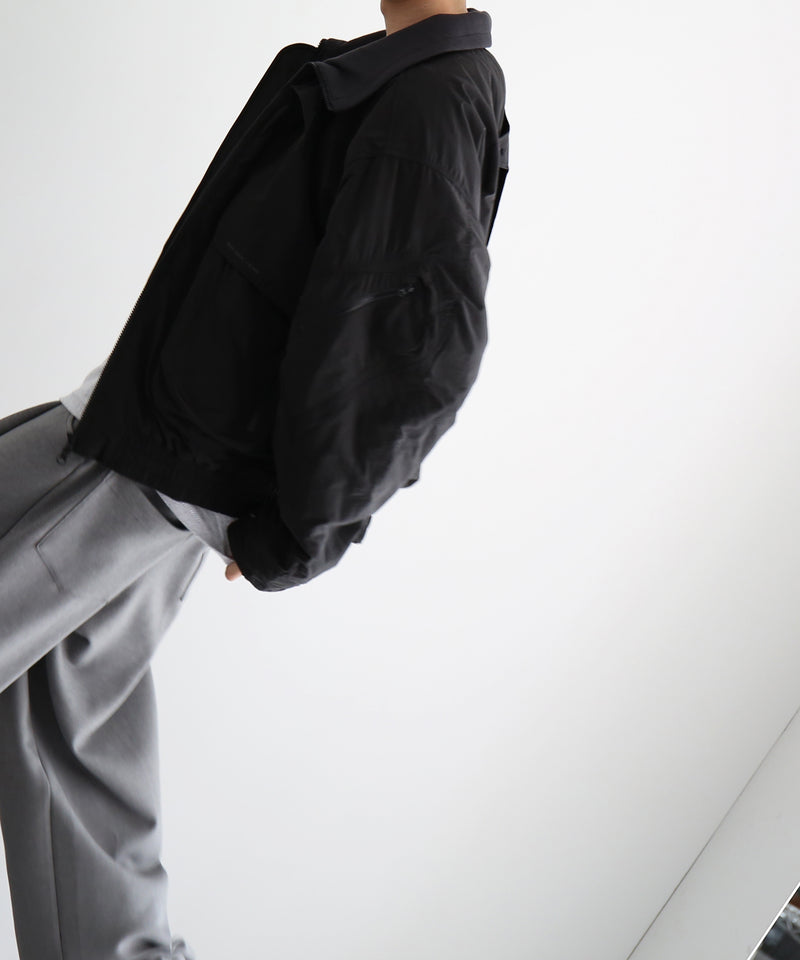 SAN SAN GEAR Bomber jacket “BLACK”
