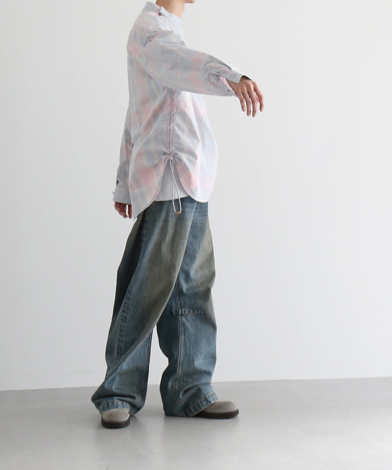 JIAN YE Yi shirt skirt "PASTEL CHECK"