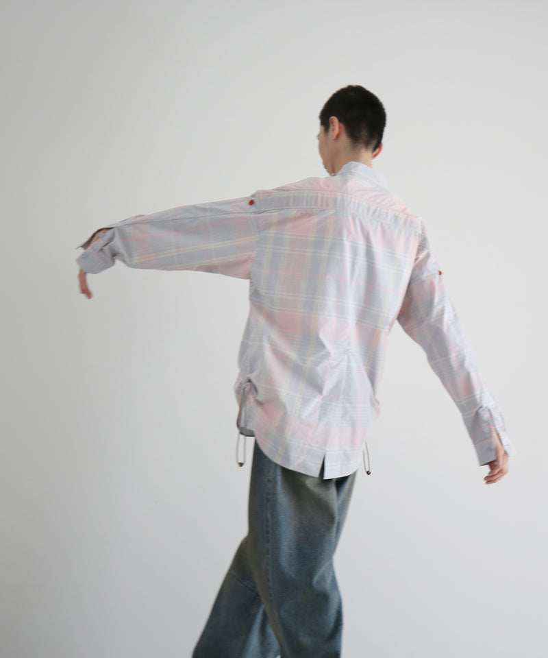 JIAN YE Yi shirt skirt "PASTEL CHECK"