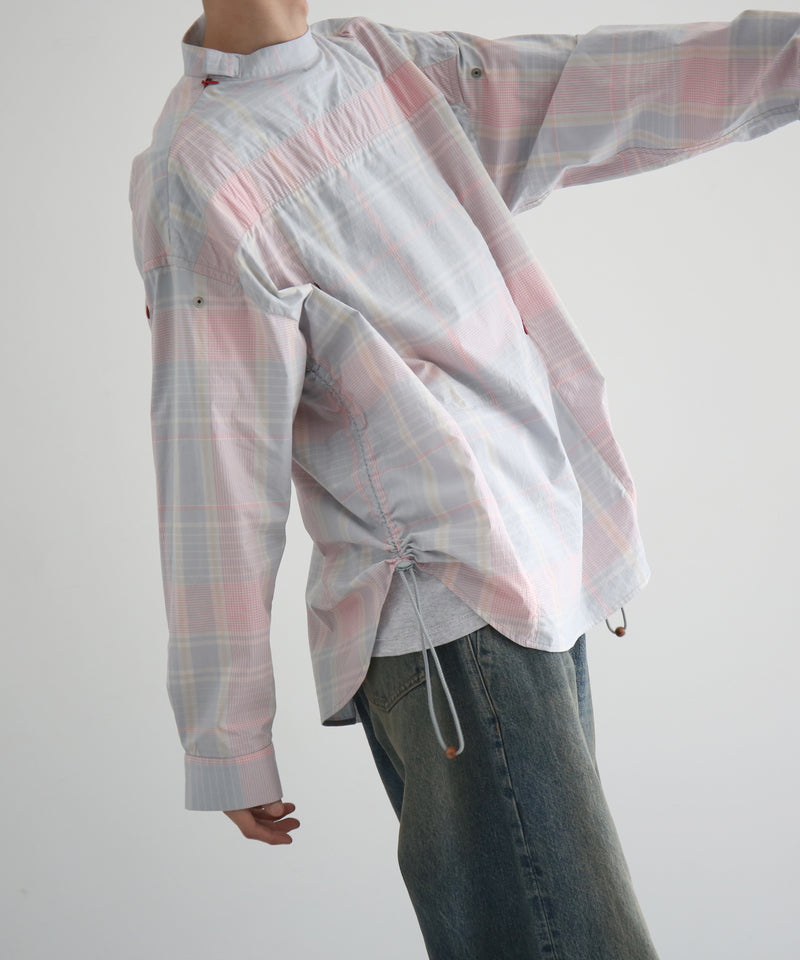 JIAN YE Yi shirt skirt "PASTEL CHECK"