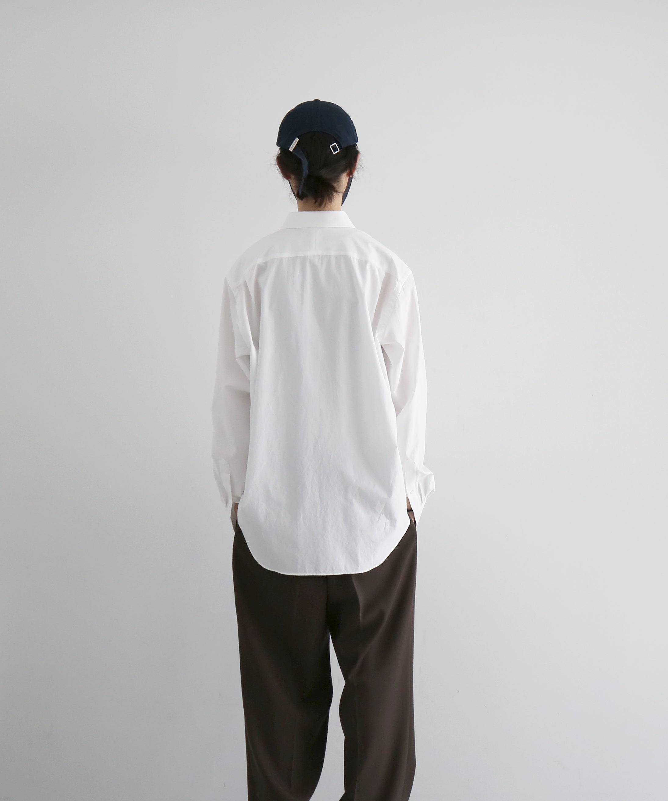 AURALEE【オーラリー】Washed finx twill shirt 