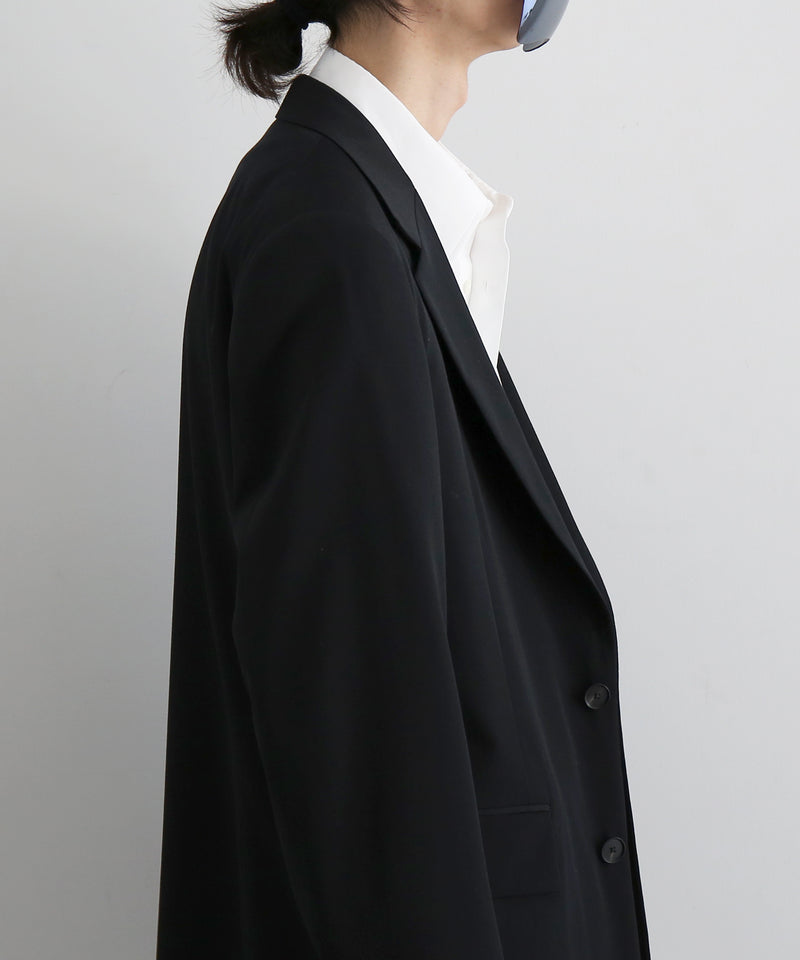 AURALEE Light wool max gabardine jacket "TOP BLACK"