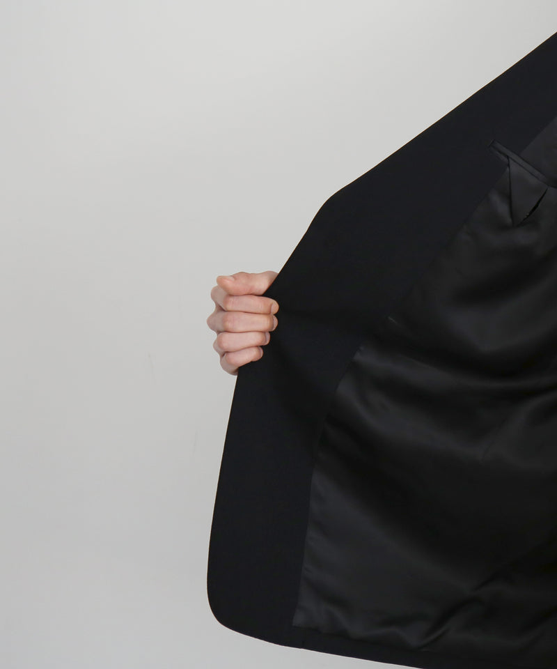 AURALEE Light wool max gabardine jacket "TOP BLACK"