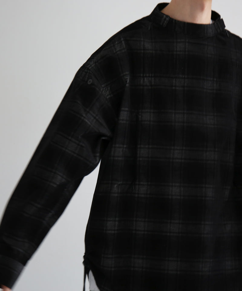 JIAN YE Yi shirt skirt "BLACK CHECK"