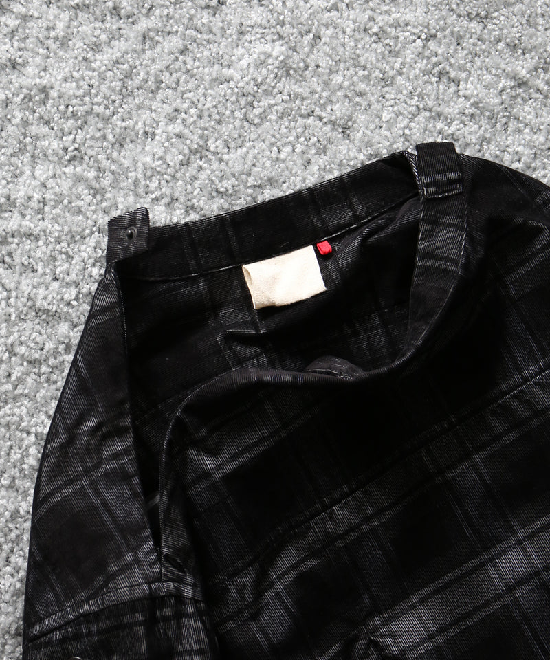 JIAN YE Yi shirt skirt "BLACK CHECK"