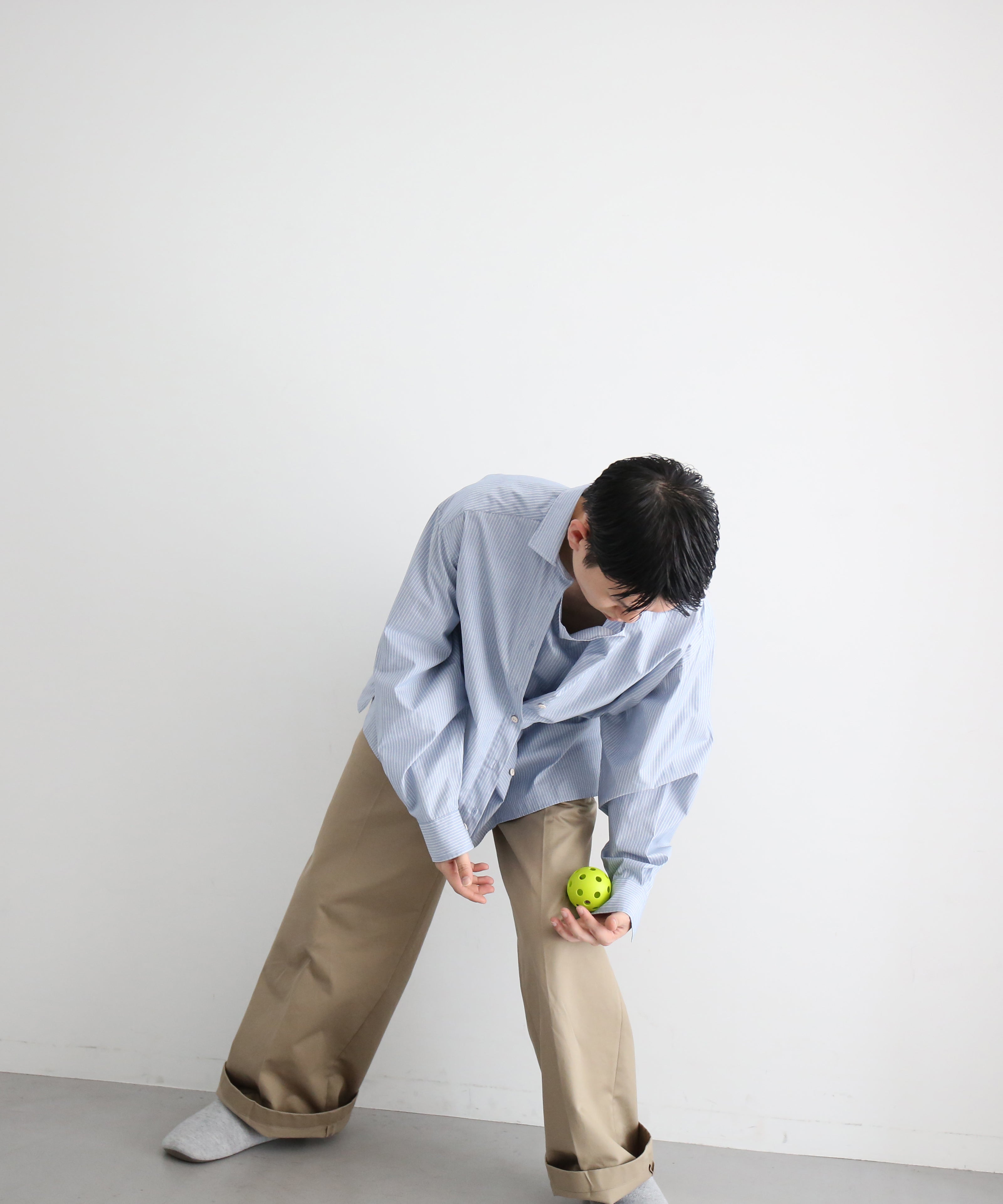 Baserange【ベースレンジ】メンズ 長袖シャツ Keep shirt S,M