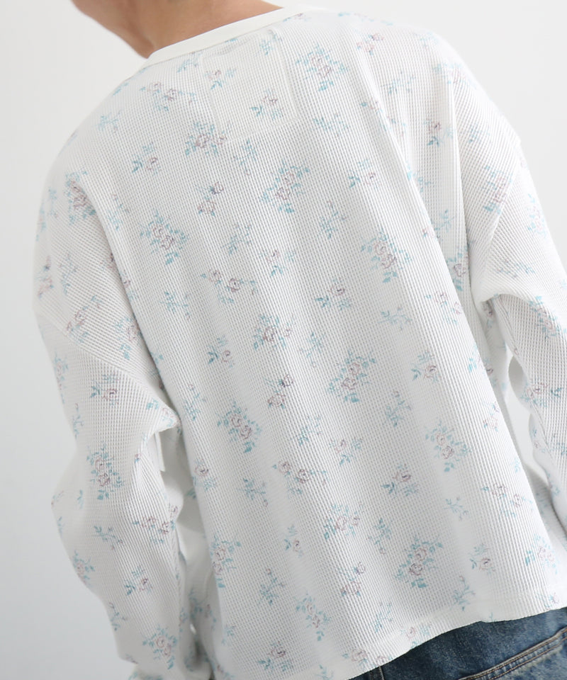 Basketcase Floral, thermal “WHITE / YELLOW”