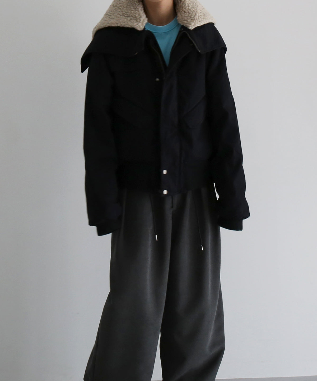 entire studios Portal jacket “BLUE BLACK”