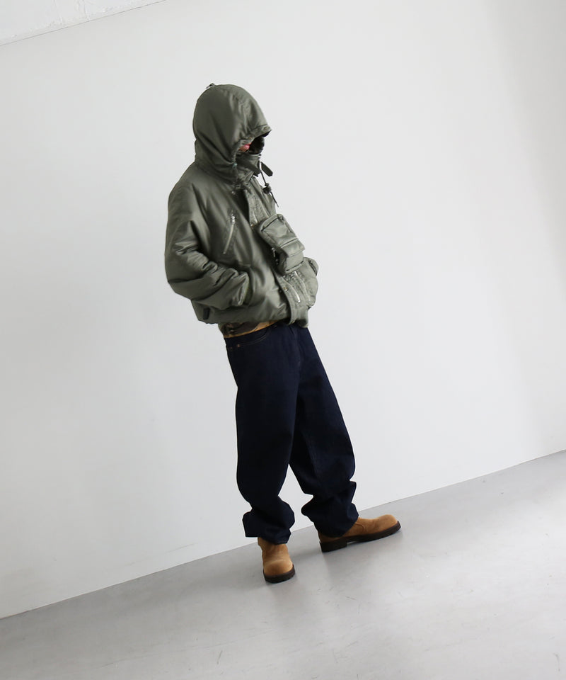 PHINGERIN Visor lift flight jacket “A:OLIVE"