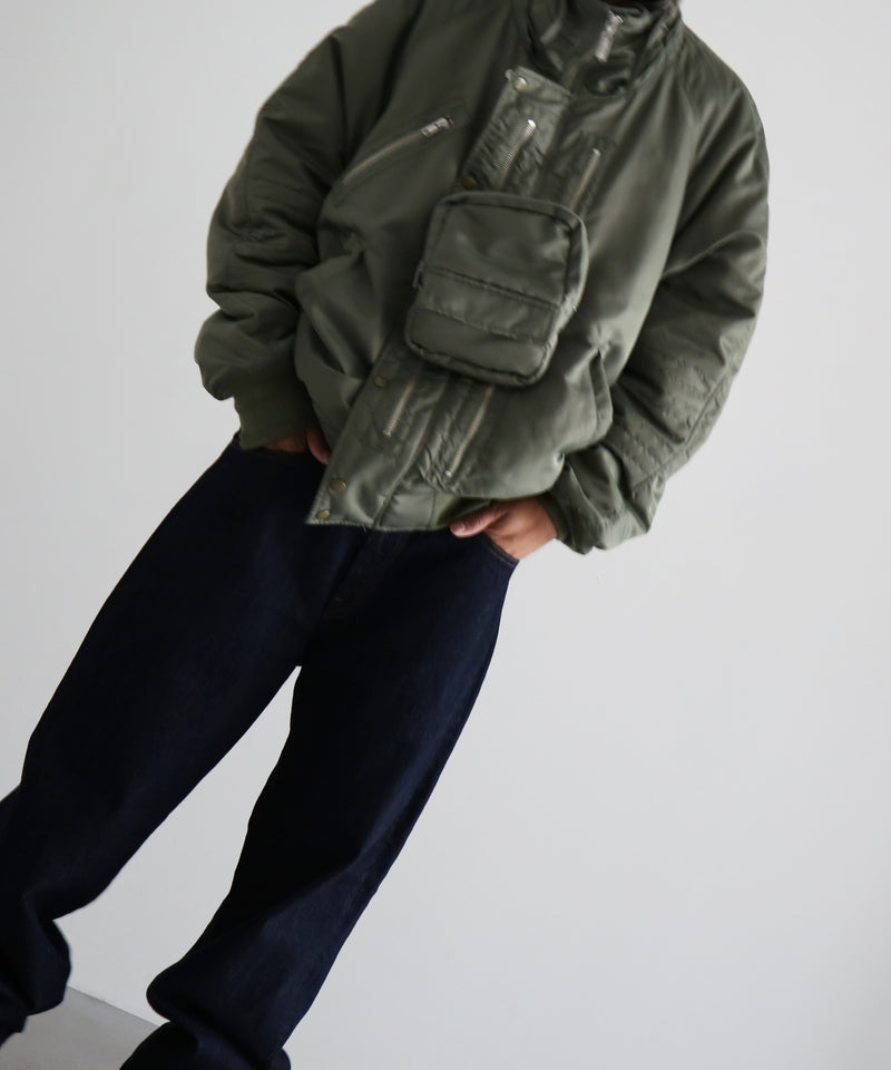 PHINGERIN Visor lift flight jacket “A:OLIVE"
