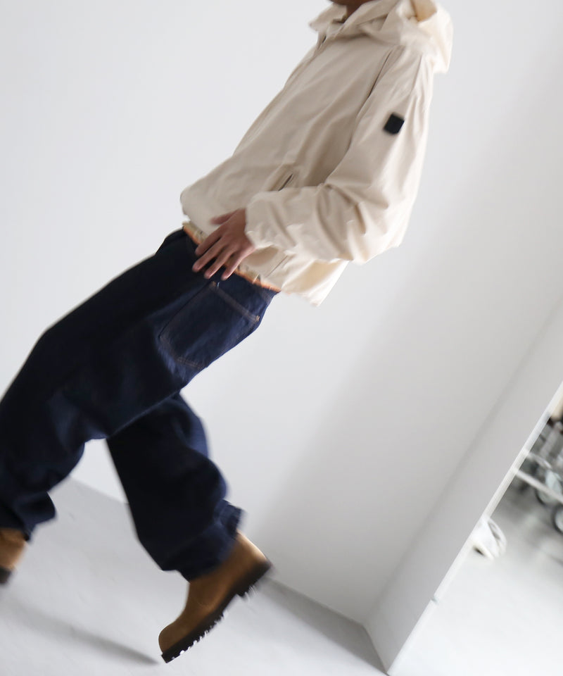 PHINGERIN Cushy fleece jacket “A:BEIGE”