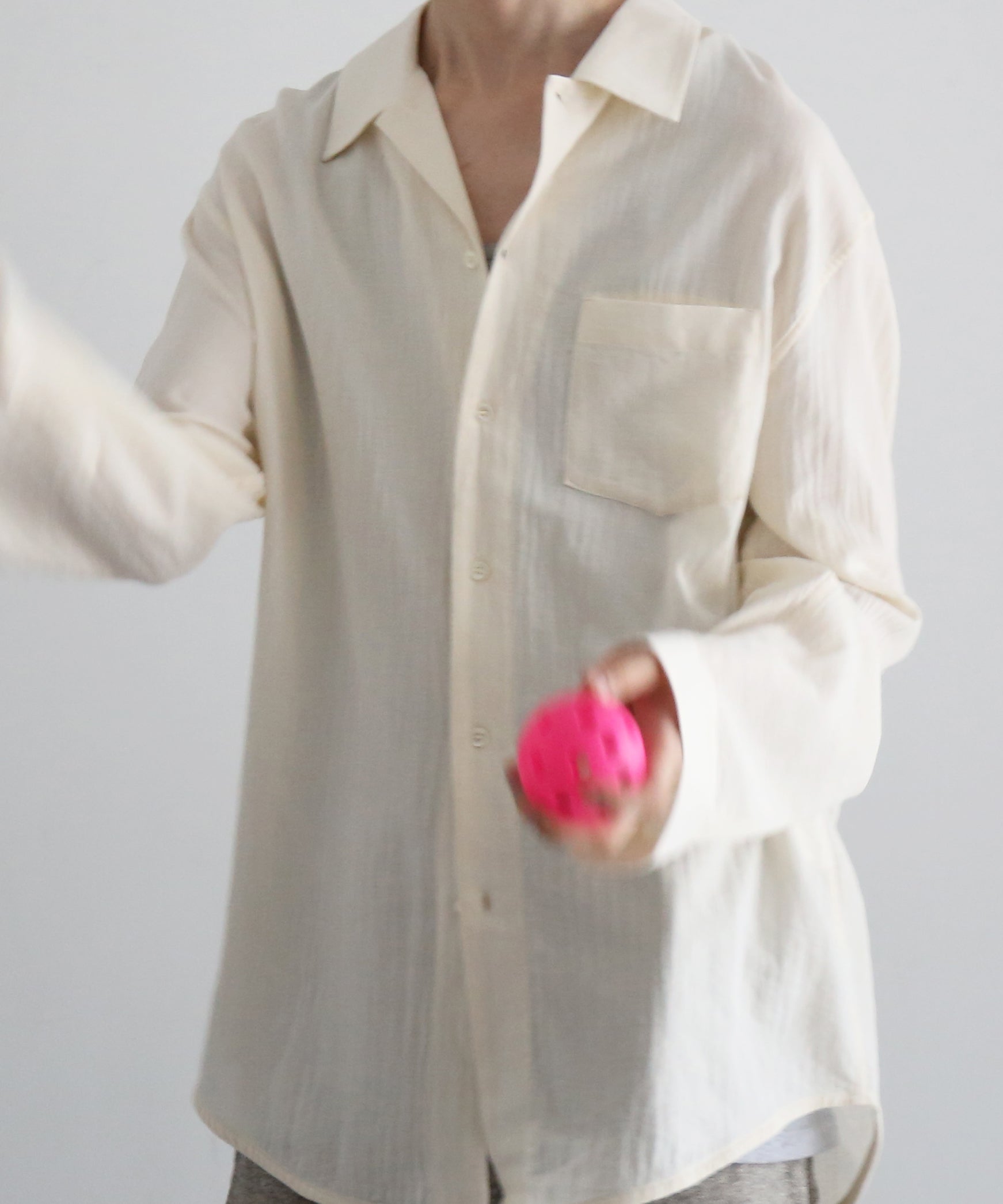 sefr Leo shirt "VANILLA WHITE"