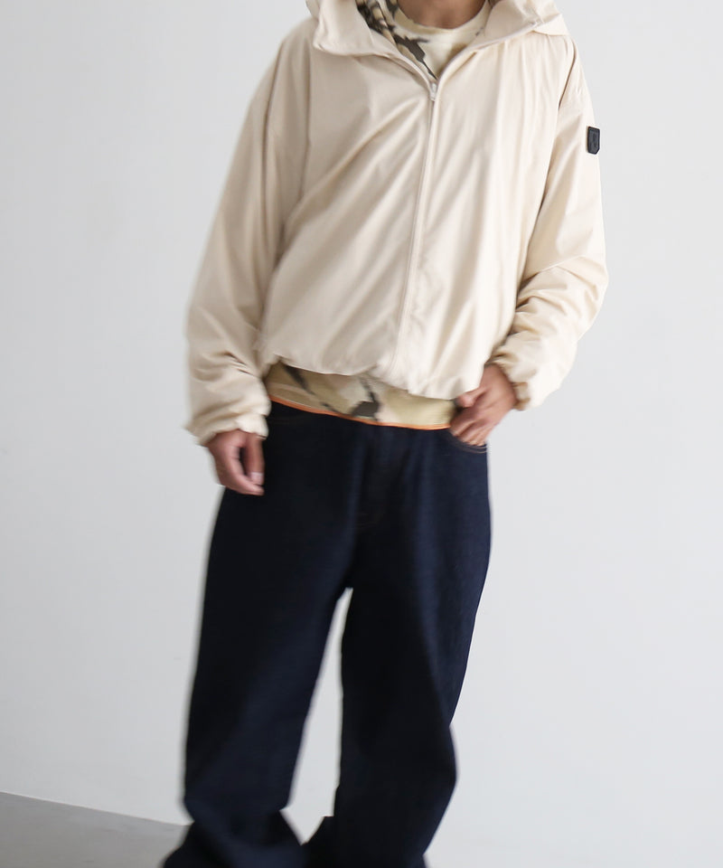 PHINGERIN Cushy fleece jacket “A:BEIGE”